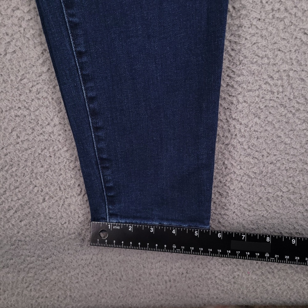 CHICOS Jeans Size 6 (0.5R) Pull On Jegging Ankle Mid Rise Stretch Denim - Picture 11 of 12